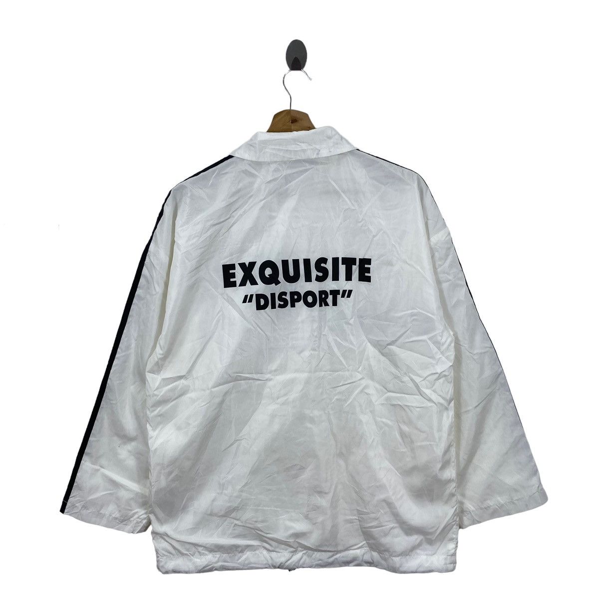 Japanese Brand EXQUISITE "DISPORT" ENVYM Japan Brand Tape Long Sleeve Size US M / EU 48-50 / 2 - 1 Thumbnail