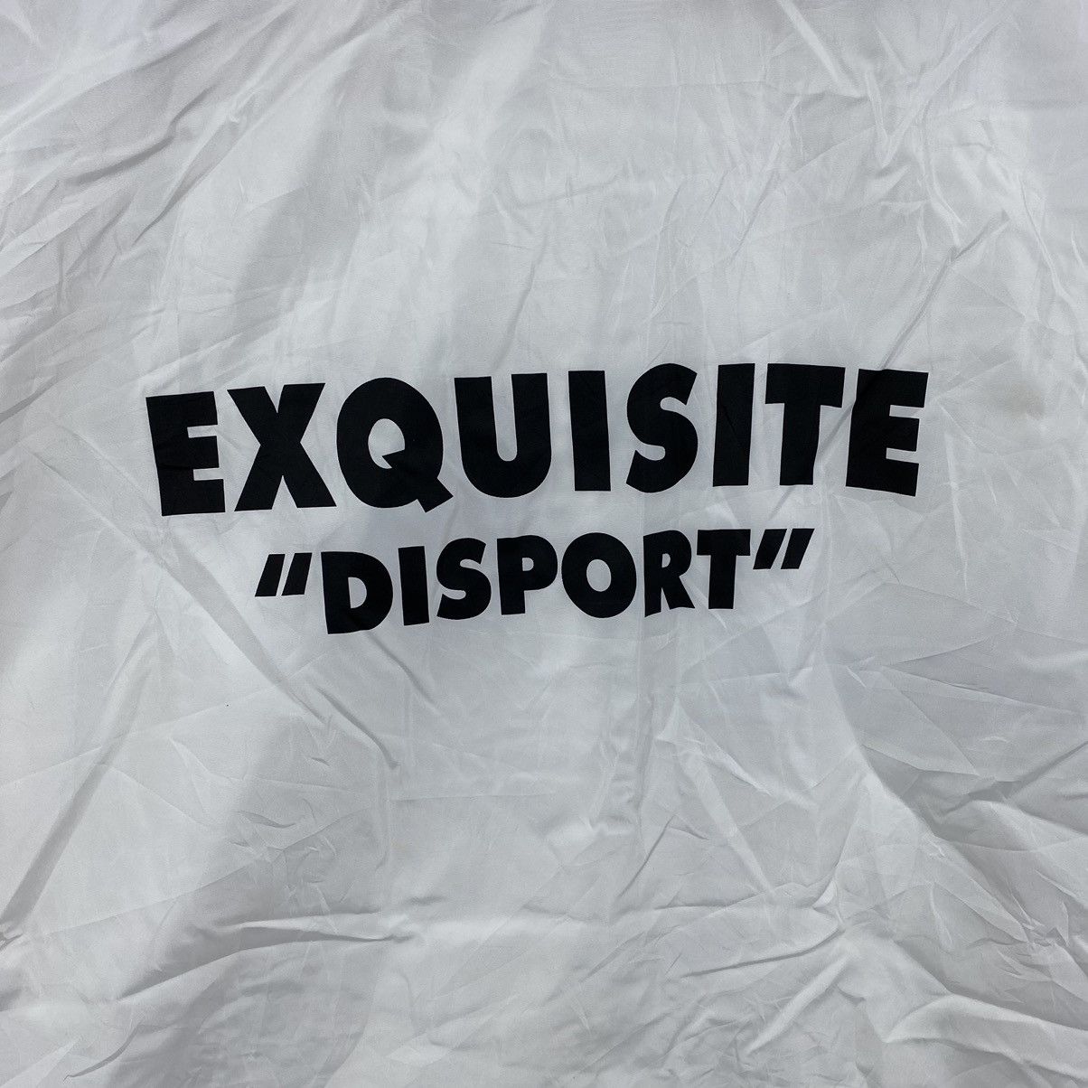 Japanese Brand EXQUISITE "DISPORT" ENVYM Japan Brand Tape Long Sleeve Size US M / EU 48-50 / 2 - 2 Thumbnail