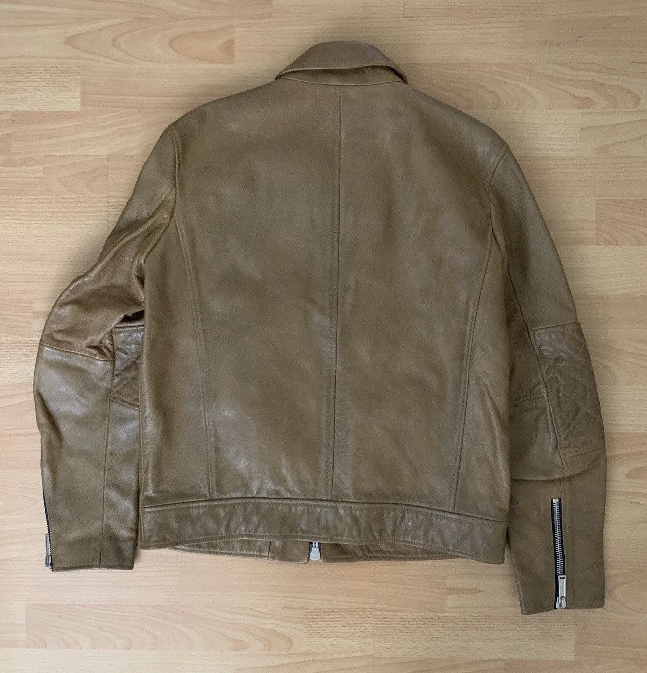 Dsquared2 Dsquared2 Leather Jacket Leather Jacket Camel $4000 Size 50 Size US M / EU 48-50 / 2 - 3 Thumbnail