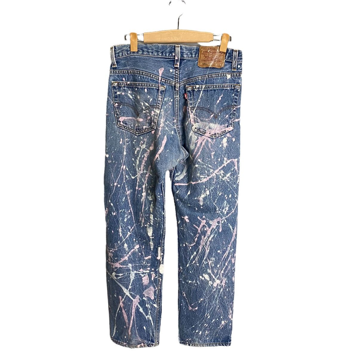 Levi's Made & Crafted Levis 501 vintage painting distressed denim Size US 31 - 6 Thumbnail