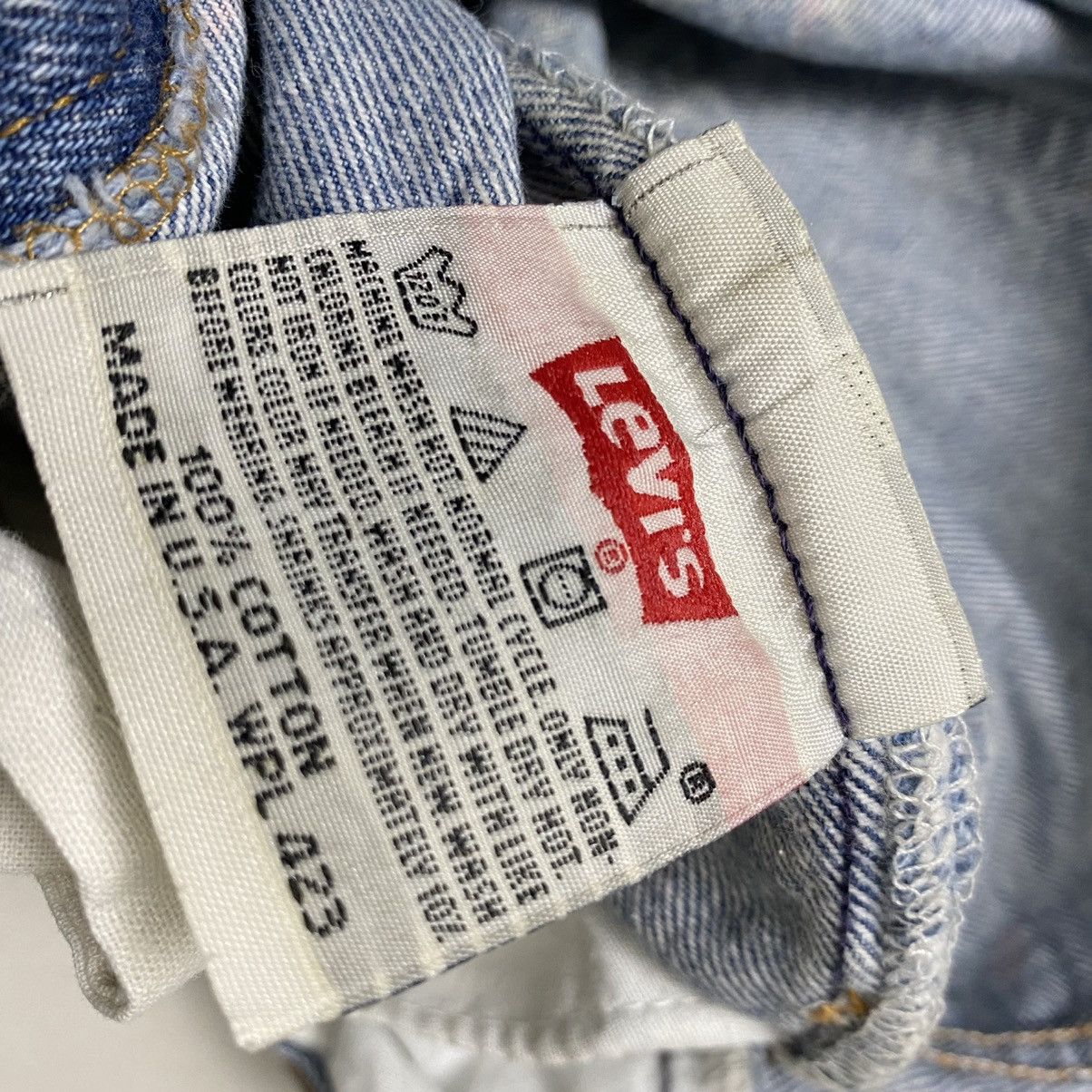 Levi's Made & Crafted Levis 501 vintage painting distressed denim Size US 31 - 12 Thumbnail