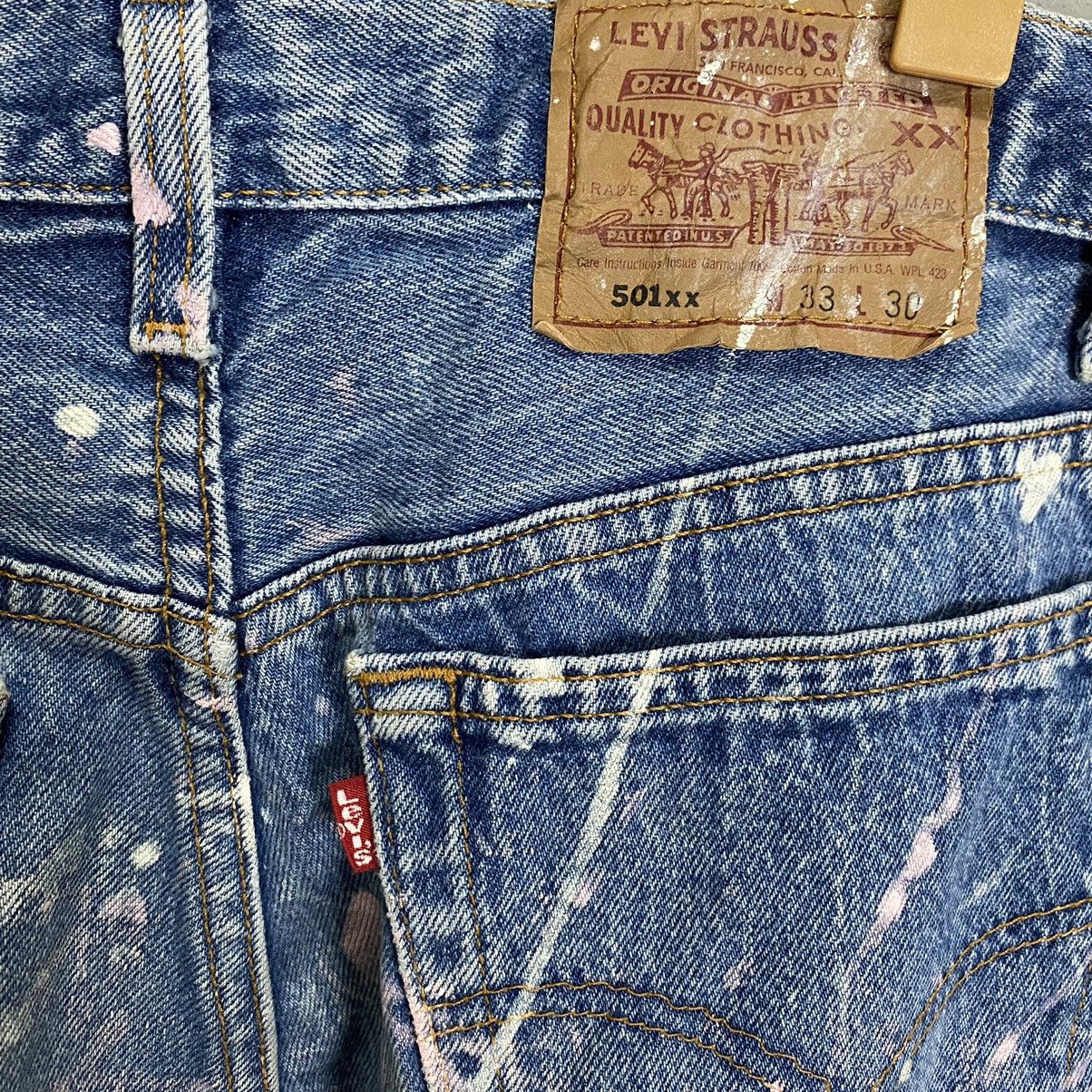 Levi's Made & Crafted Levis 501 vintage painting distressed denim Size US 31 - 13 Thumbnail
