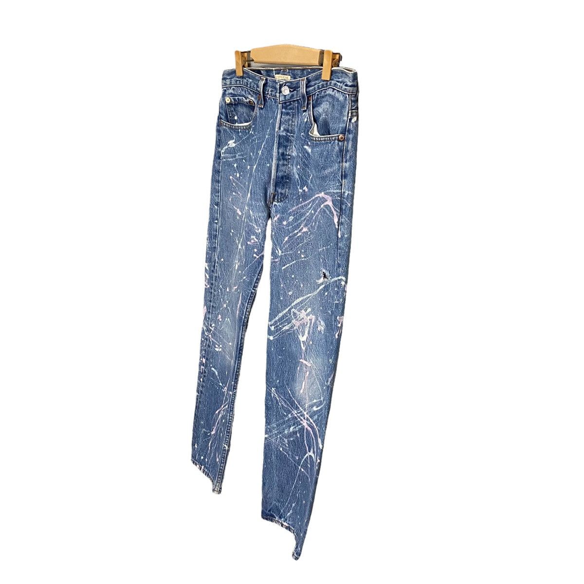 Levi's Made & Crafted Levis 501 vintage painting distressed denim Size US 31 - 5 Thumbnail