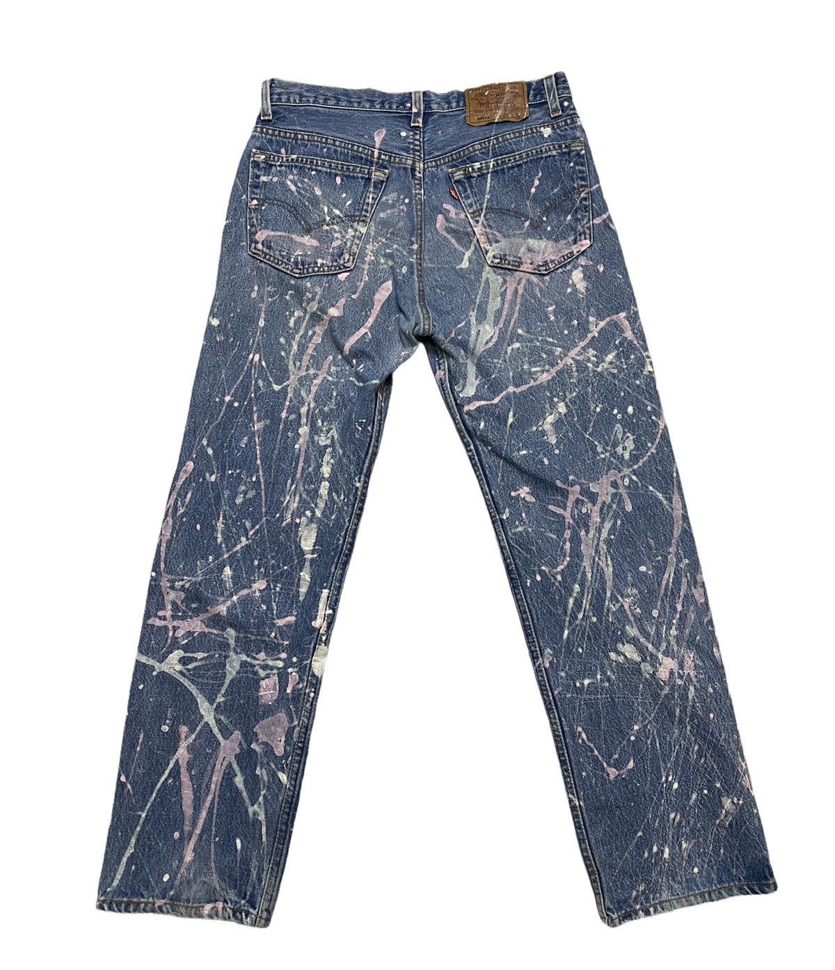 Levi's Made & Crafted Levis 501 vintage painting distressed denim Size US 31 - 2 Thumbnail