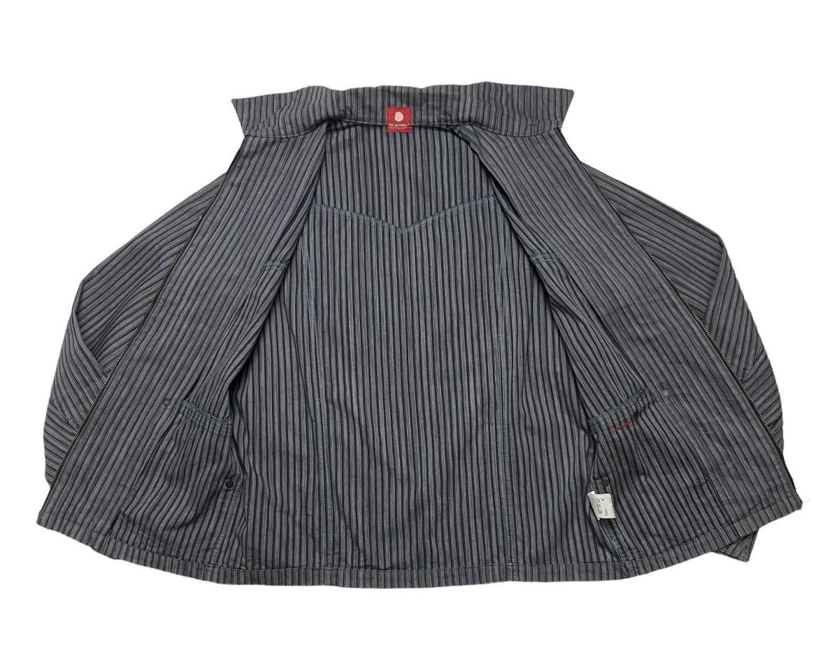 Japanese Brand × Vintage Blue Way Bowling Hickori zipper jacket Size US M / EU 48-50 / 2 - 7 Thumbnail