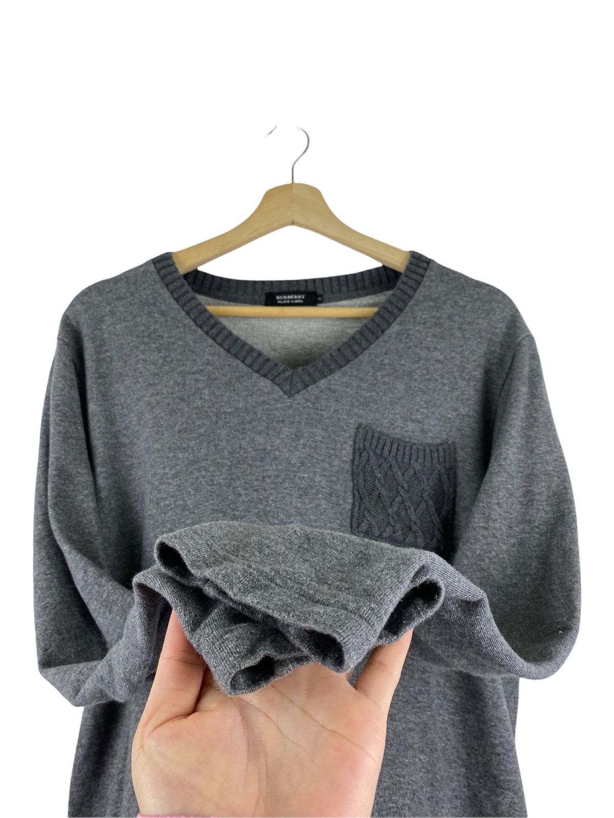 Burberry BURBERRY BLACK LABEL GREY SWEATSHIRT Size US M / EU 48-50 / 2 - 3 Thumbnail