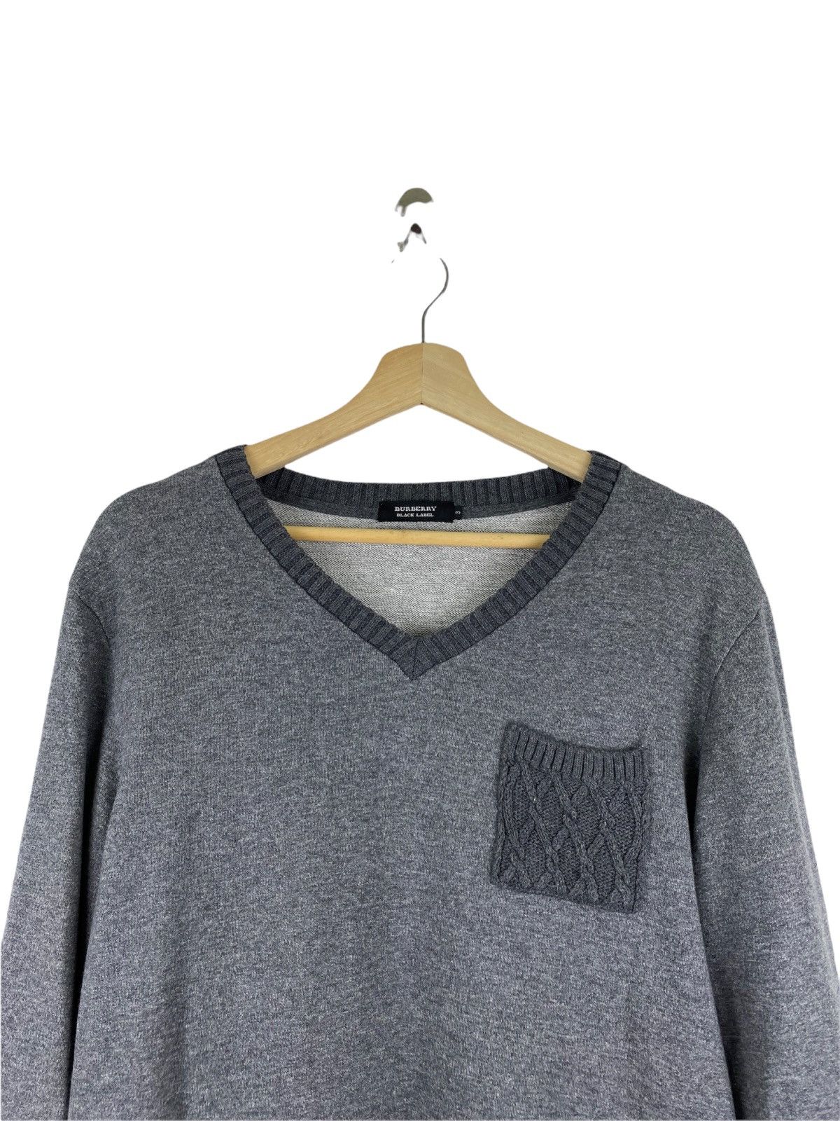 Burberry BURBERRY BLACK LABEL GREY SWEATSHIRT Size US M / EU 48-50 / 2 - 2 Thumbnail
