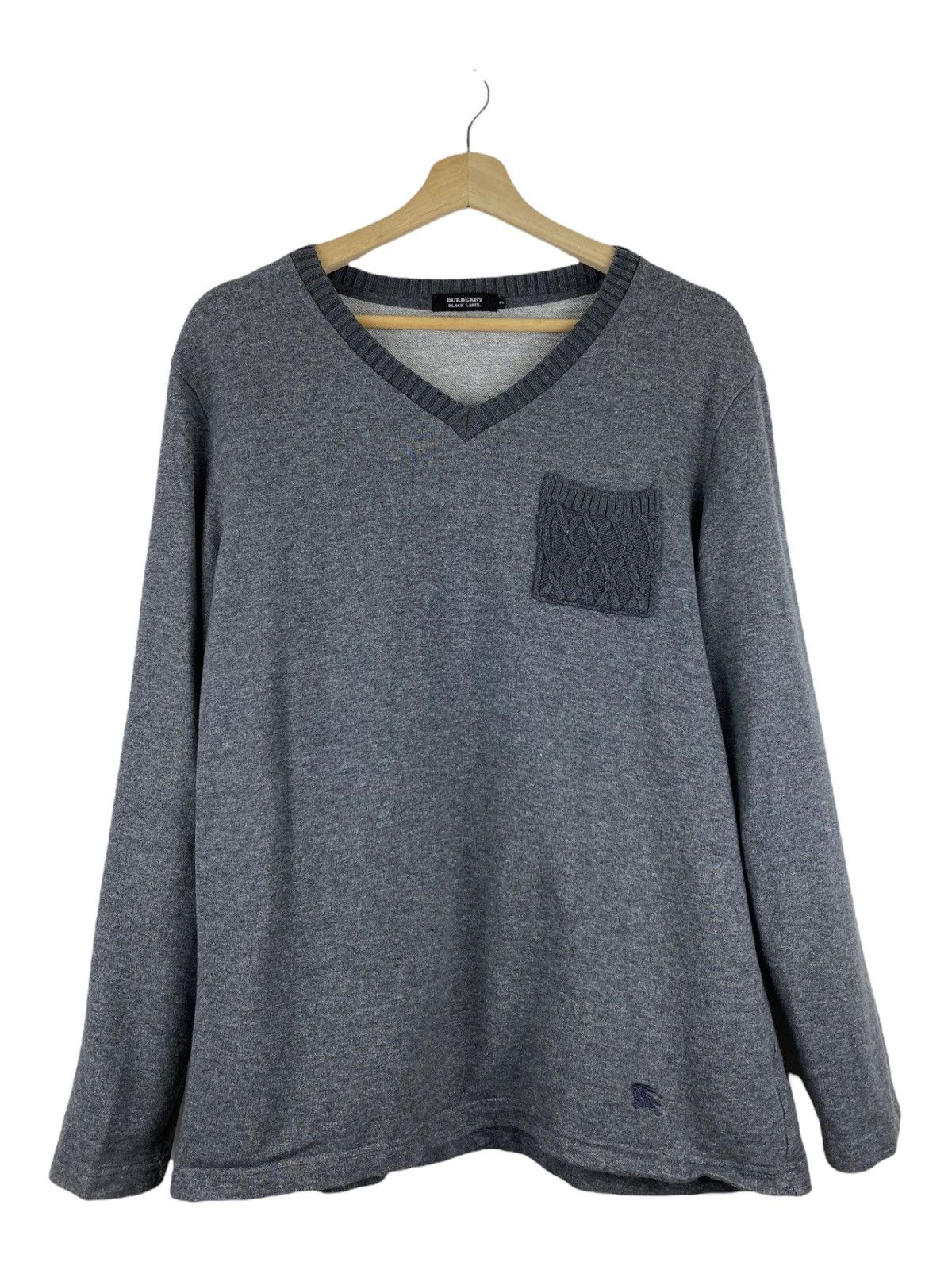 Burberry BURBERRY BLACK LABEL GREY SWEATSHIRT Size US M / EU 48-50 / 2 - 1 Thumbnail