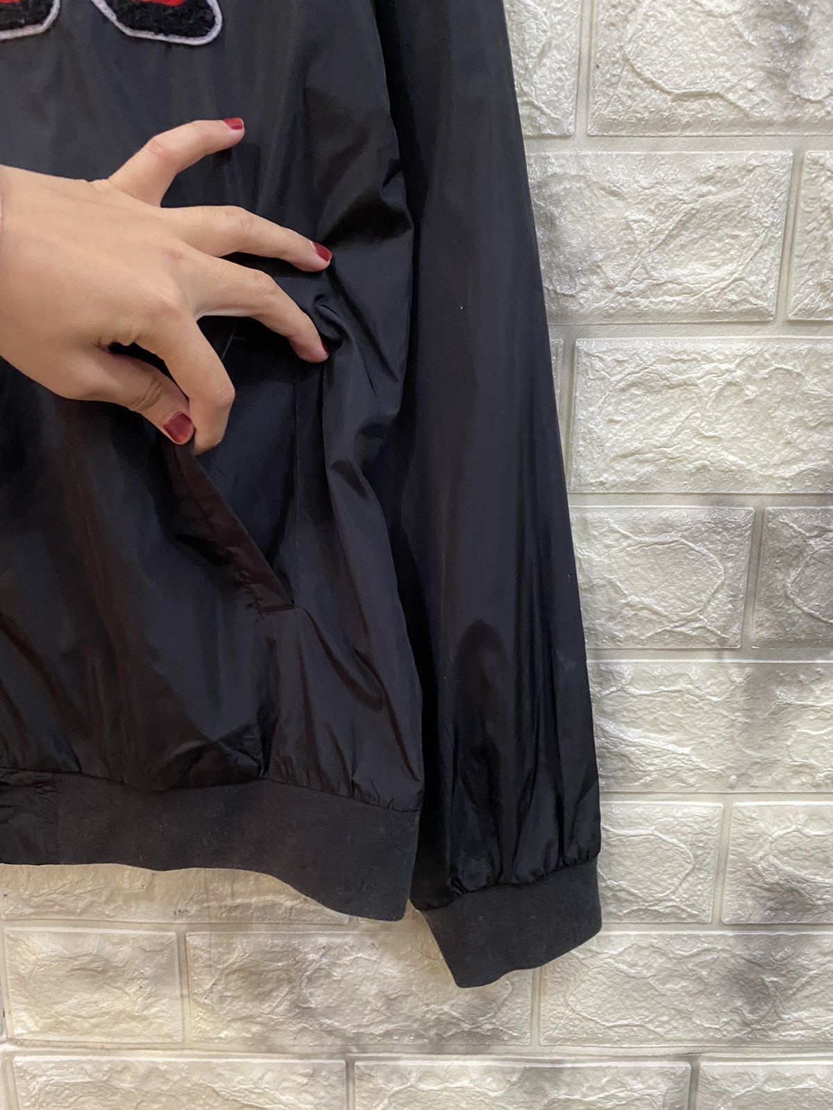 Japanese Brand Rebtrait black varsity jacket Size US L / EU 52-54 / 3 - 10 Thumbnail
