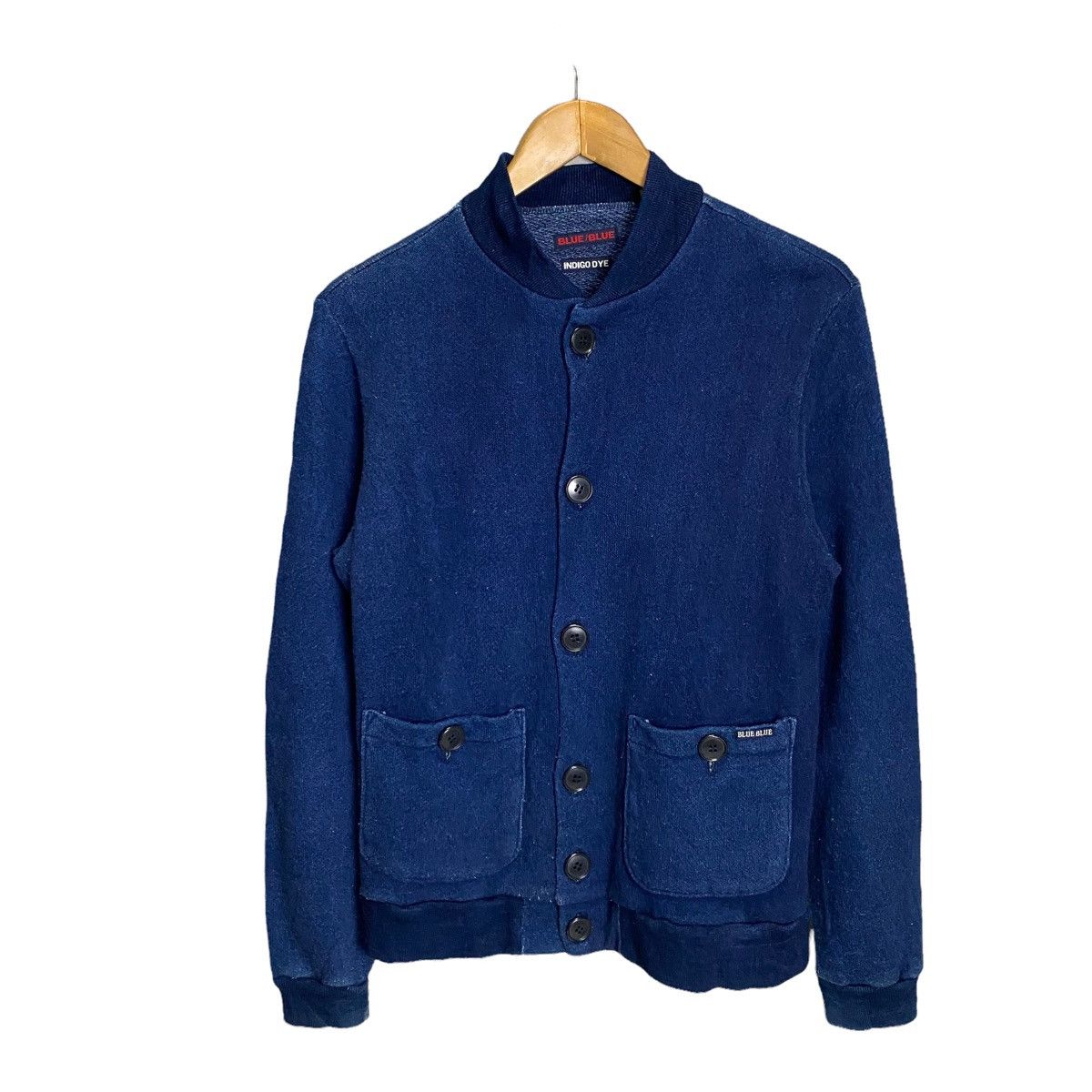 Blue Blue Japan × Japan Blue × Japanese Brand Blue Blue Japan indigo cardigan jacket Size US S / EU 44-46 / 1 - 1 Thumbnail