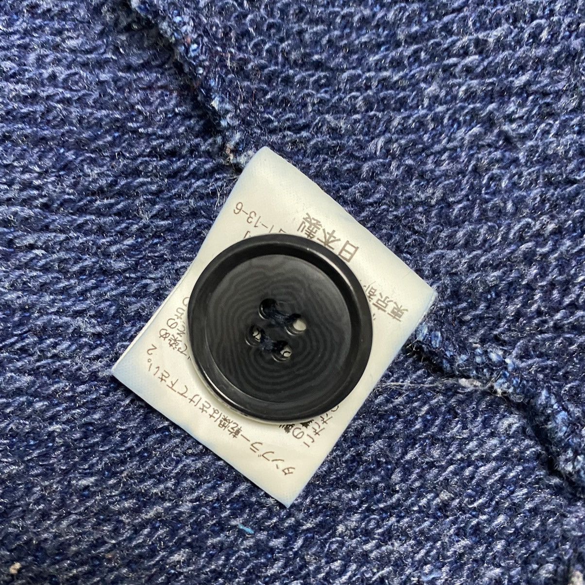 Blue Blue Japan × Japan Blue × Japanese Brand Blue Blue Japan indigo cardigan jacket Size US S / EU 44-46 / 1 - 12 Thumbnail