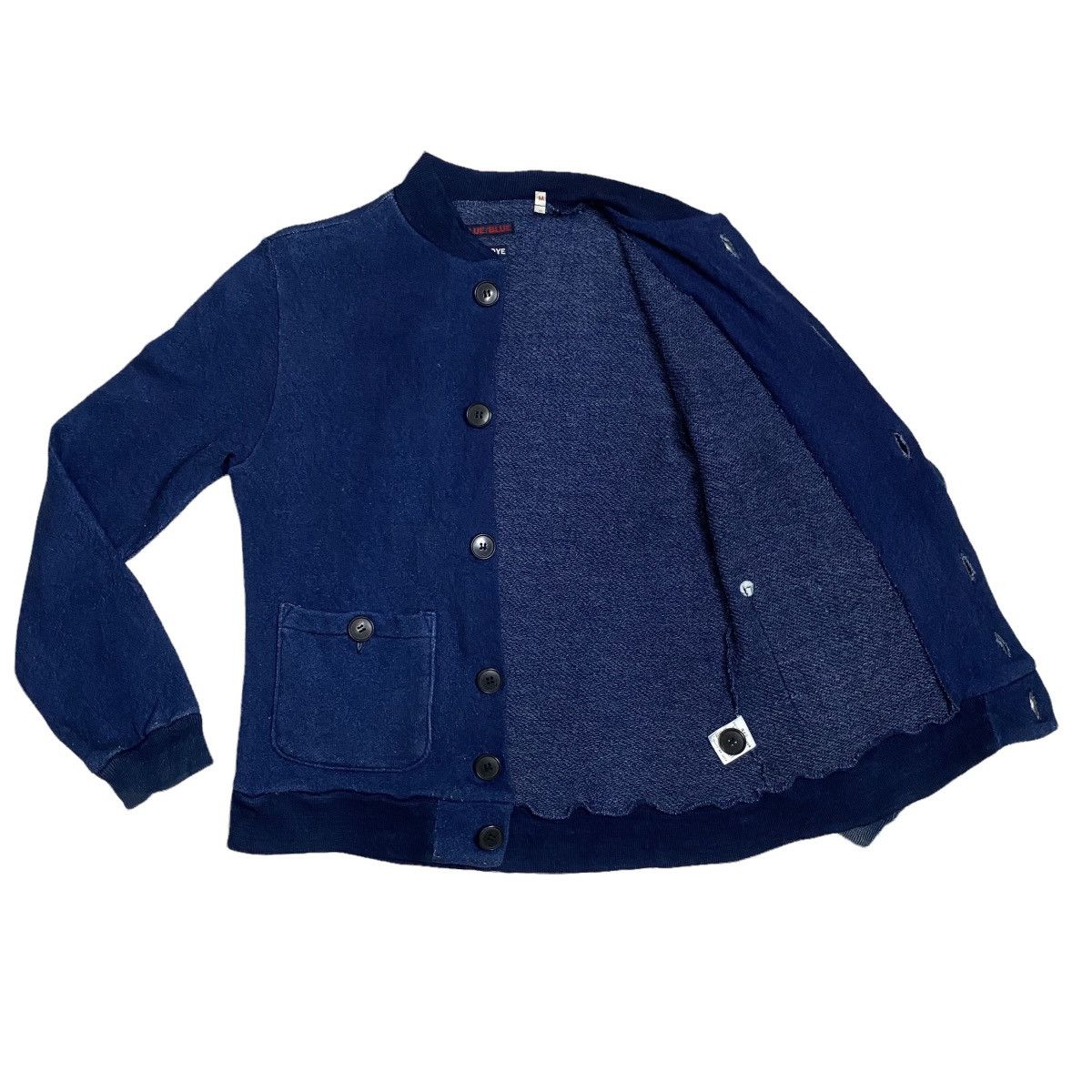 Blue Blue Japan × Japan Blue × Japanese Brand Blue Blue Japan indigo cardigan jacket Size US S / EU 44-46 / 1 - 6 Thumbnail