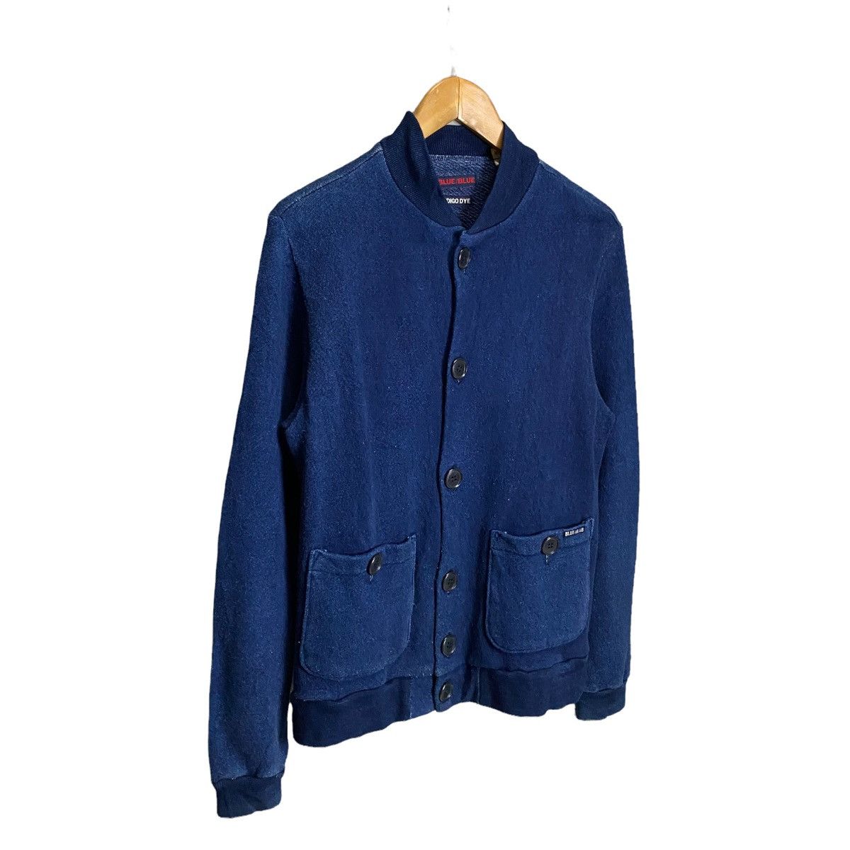 Blue Blue Japan × Japan Blue × Japanese Brand Blue Blue Japan indigo cardigan jacket Size US S / EU 44-46 / 1 - 3 Thumbnail