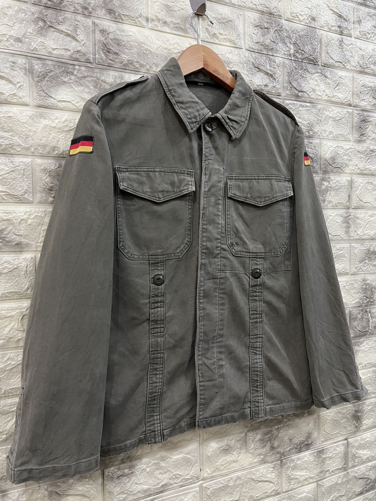 Vintage Vintage Germany Military Jacket Size US S / EU 44-46 / 1 - 4 Thumbnail