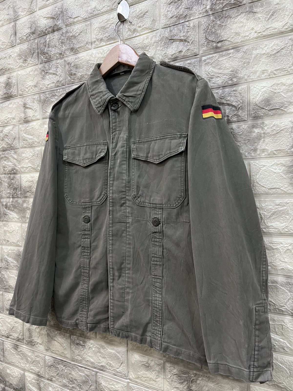 Vintage Vintage Germany Military Jacket Size US S / EU 44-46 / 1 - 1 Thumbnail