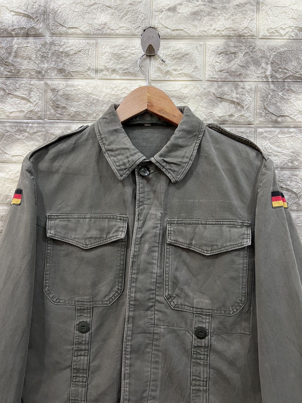Vintage Vintage Germany Military Jacket Size US S / EU 44-46 / 1 - 5 Thumbnail