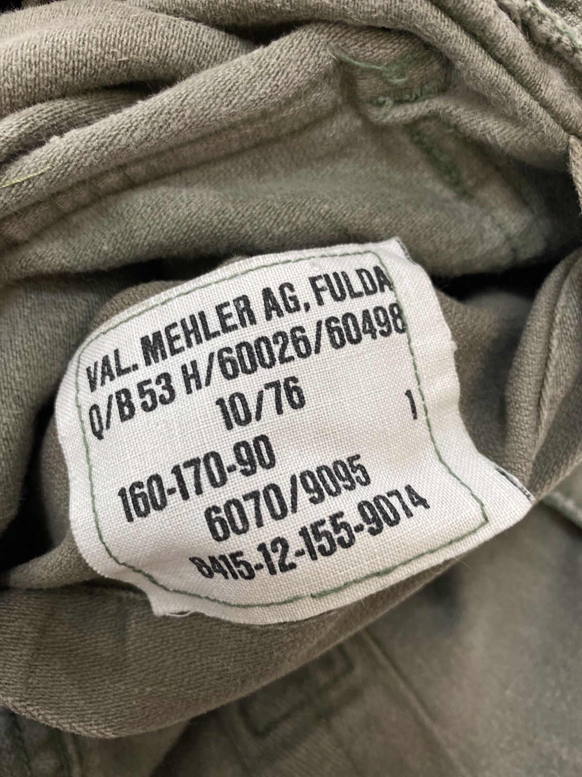 Vintage Vintage Germany Military Jacket Size US S / EU 44-46 / 1 - 11 Thumbnail