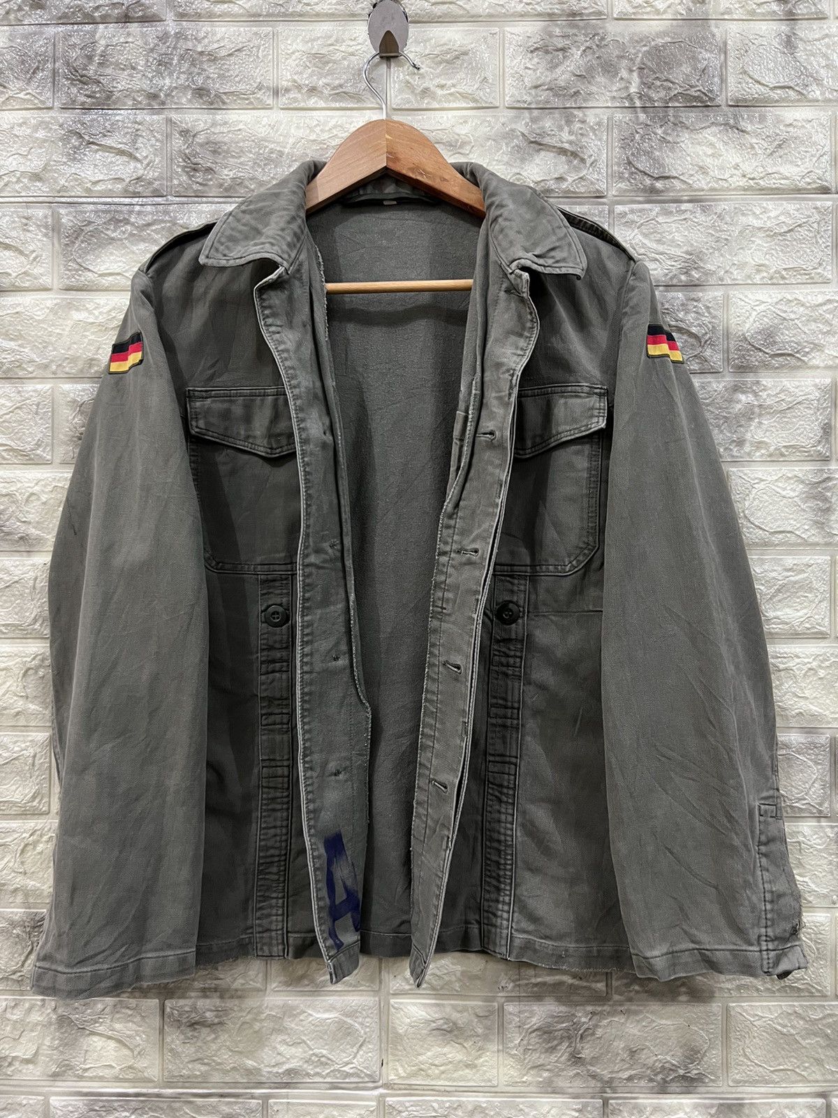 Vintage Vintage Germany Military Jacket Size US S / EU 44-46 / 1 - 8 Thumbnail