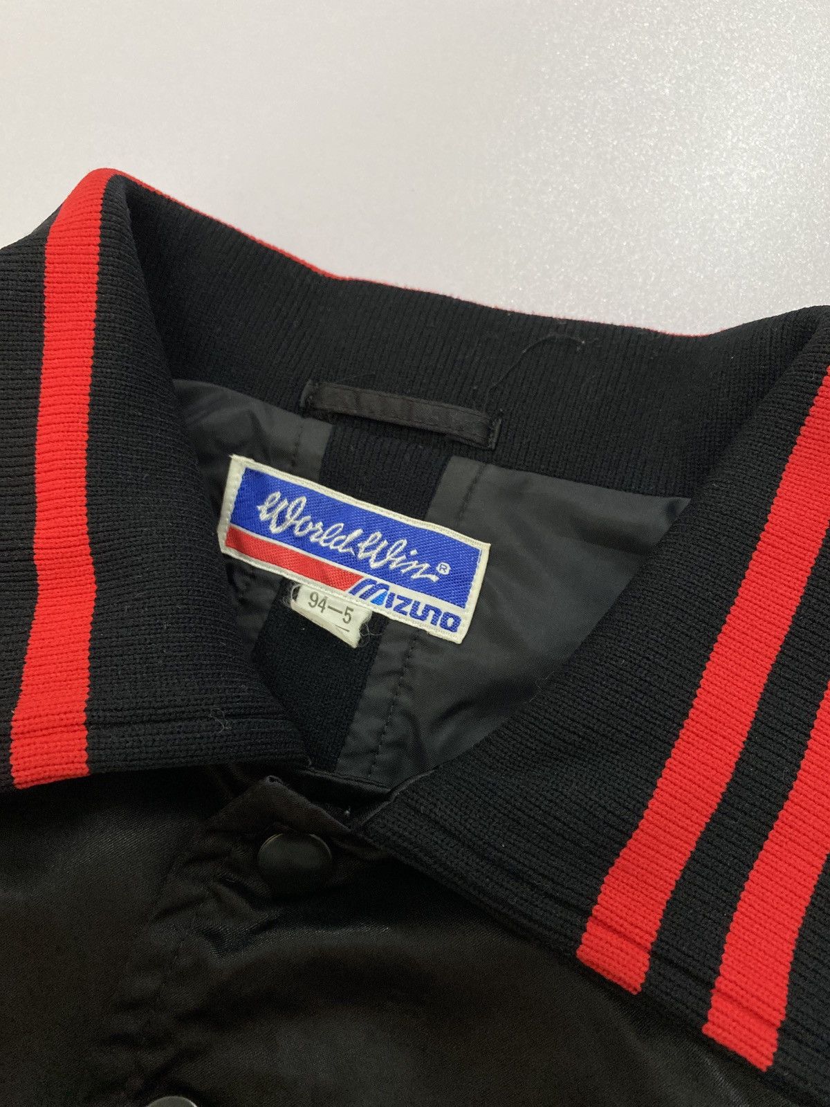 Mizuno × Vintage Vintage Mizuno World Win Varsity Jacket Size US M / EU 48-50 / 2 - 11 Thumbnail
