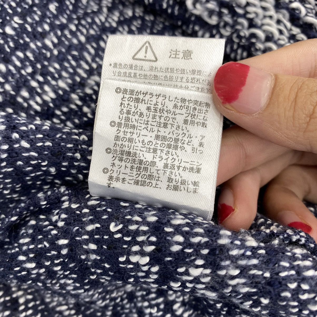 In The Attic IN THE ATTIC Homme Japan Brand V-neck Blue Long Sleeve Shirt Size US XL / EU 56 / 4 - 9 Thumbnail