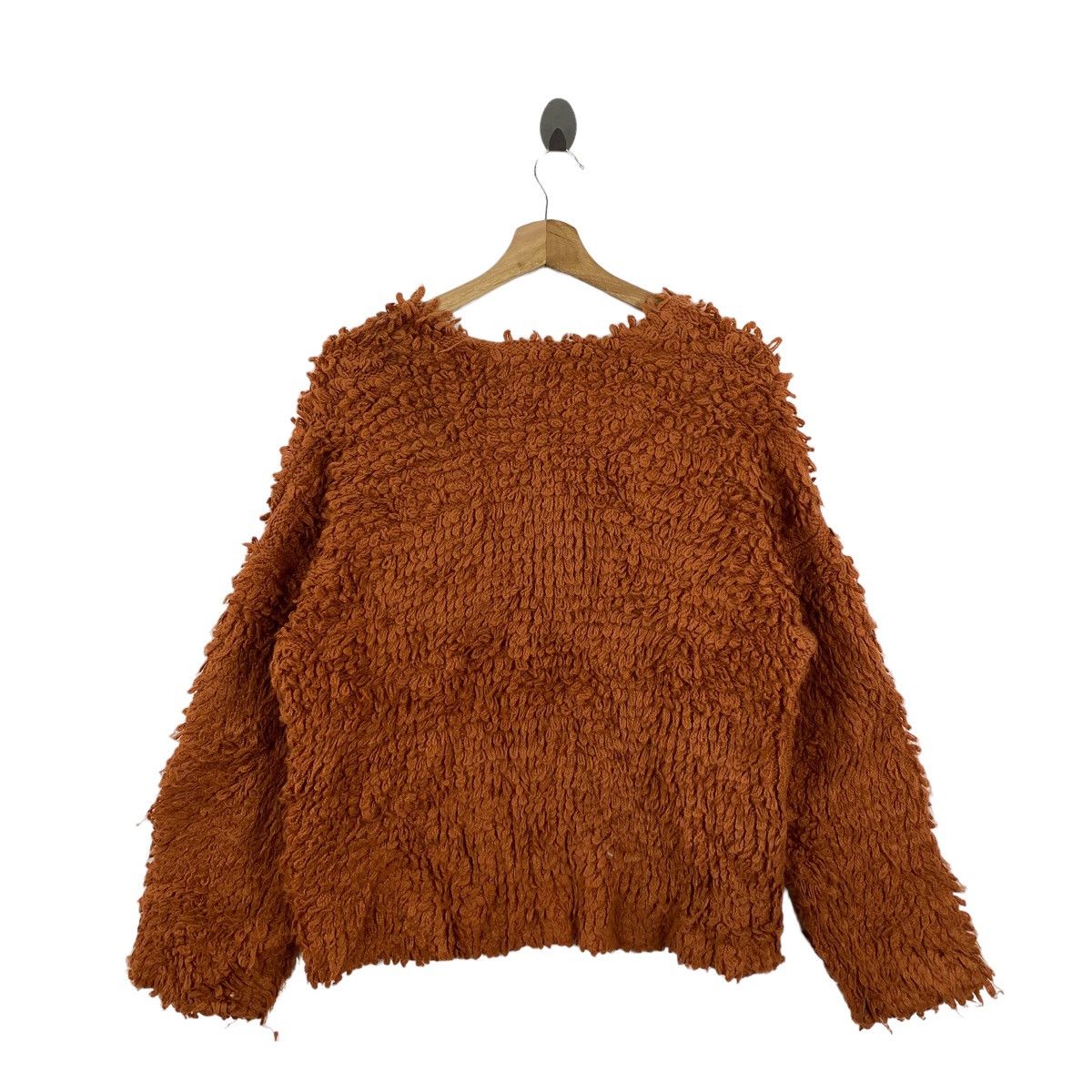LOWRYS FARM LOWRYS FARM Deep Sherpa Brown Cardigan Sweatshirt Size M / US 6-8 / IT 42-44 - 7 Thumbnail
