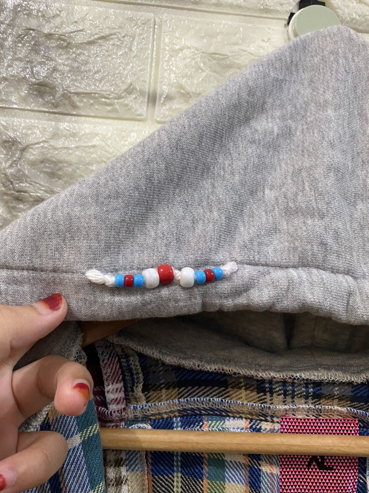 Japanese Brand LUMR Patchwork Sleeveless Hoodies Size US XL / EU 56 / 4 - 10 Thumbnail