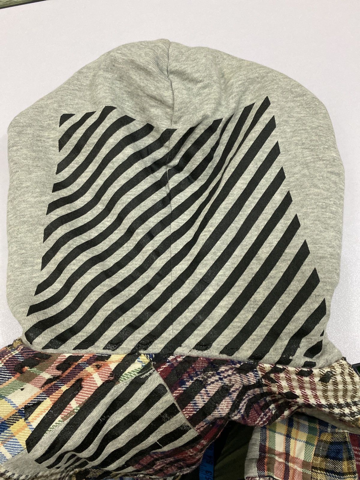 Japanese Brand LUMR Patchwork Sleeveless Hoodies Size US XL / EU 56 / 4 - 14 Thumbnail
