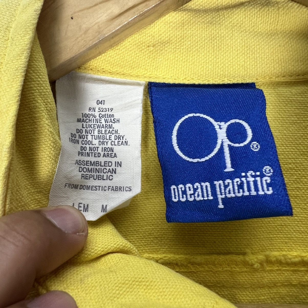 Ocean Pacific Vintage OP Ocean pacific Light Jacket Full Zipper Size US M / EU 48-50 / 2 - 8 Thumbnail