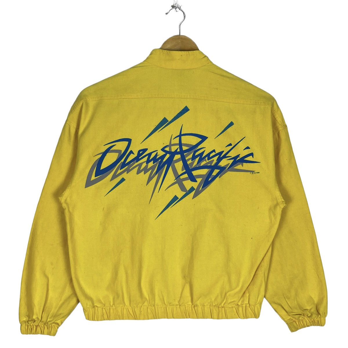Ocean Pacific Vintage OP Ocean pacific Light Jacket Full Zipper Size US M / EU 48-50 / 2 - 1 Thumbnail