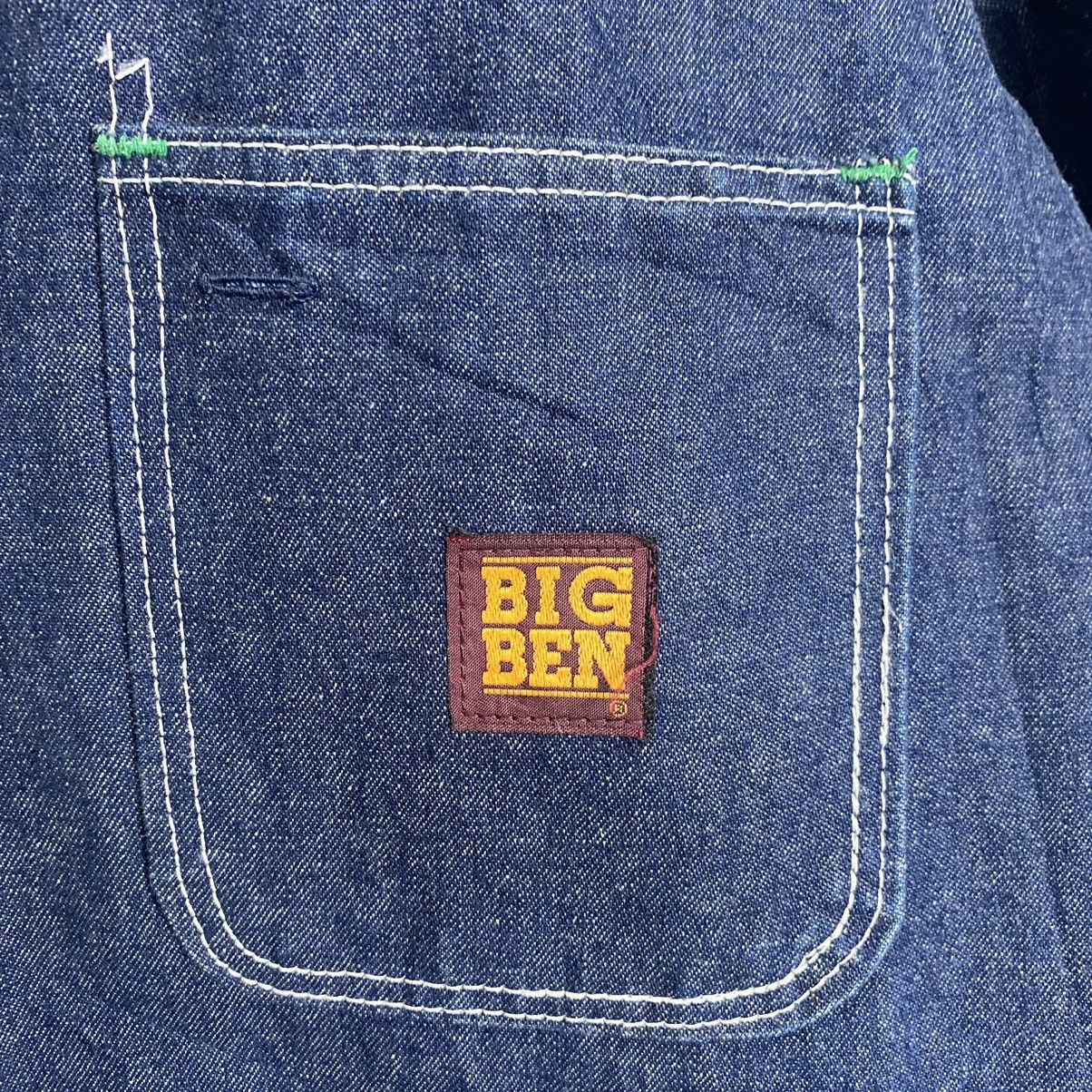 Vintage Vintage 80s Big Ben wrangler indigo chore jacket Size US M / EU 48-50 / 2 - 10 Thumbnail