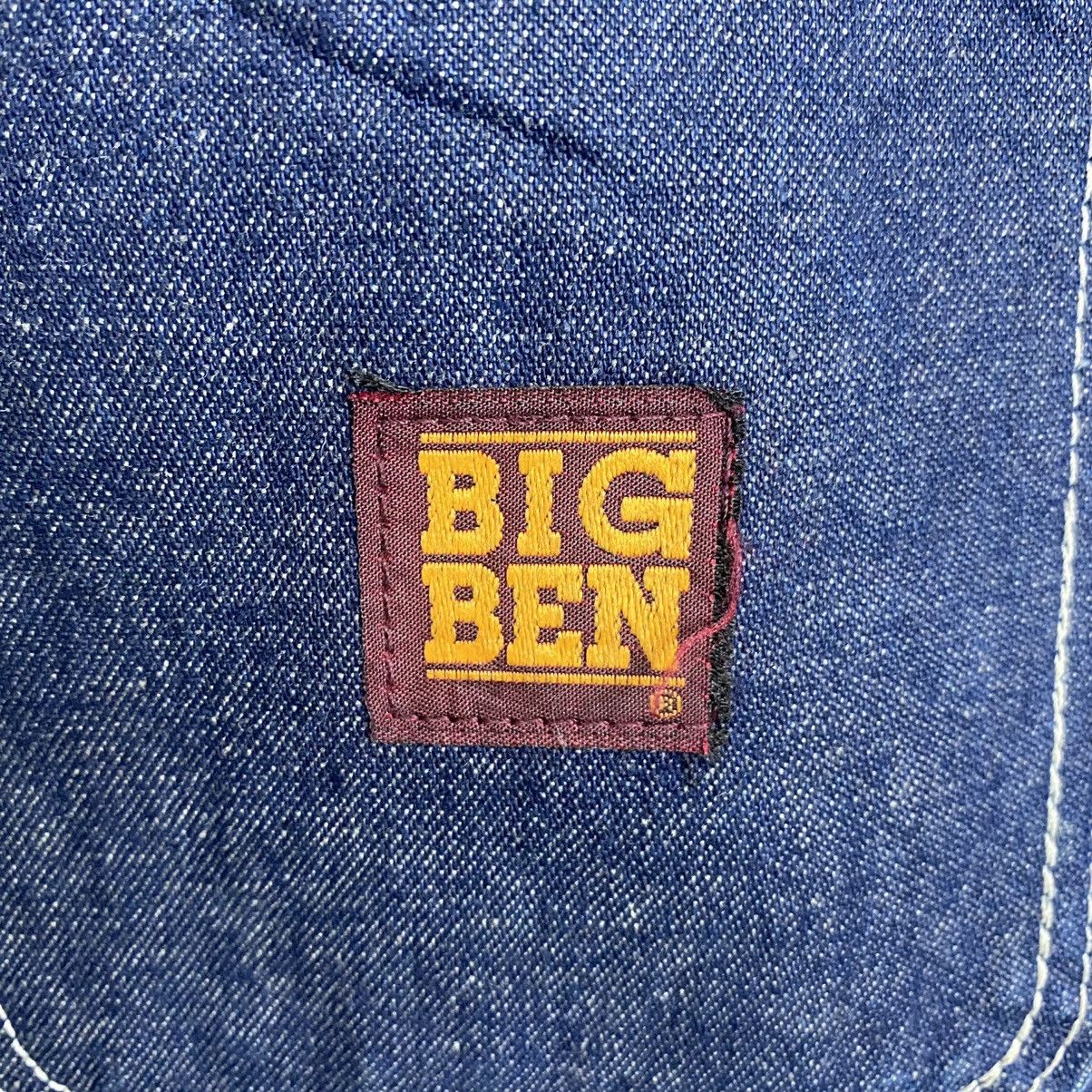 Vintage Vintage 80s Big Ben wrangler indigo chore jacket Size US M / EU 48-50 / 2 - 11 Thumbnail