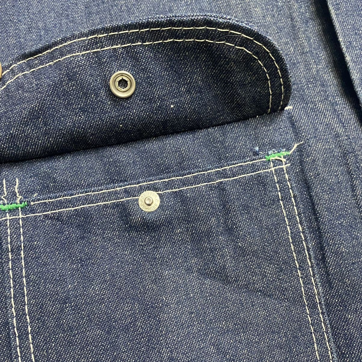 Vintage Vintage 80s Big Ben wrangler indigo chore jacket Size US M / EU 48-50 / 2 - 9 Thumbnail
