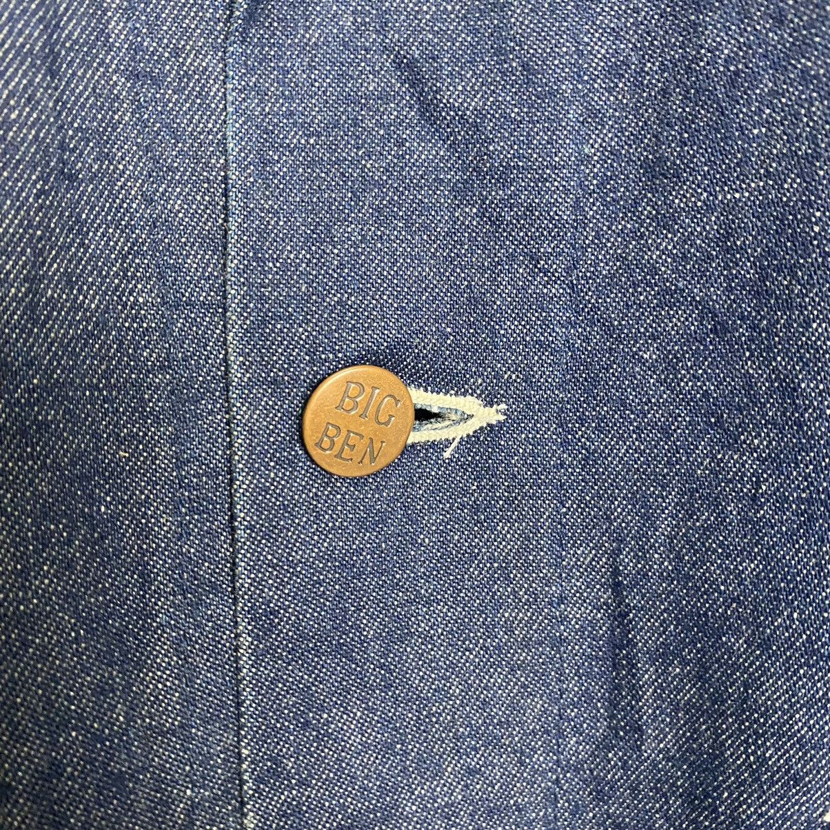 Vintage Vintage 80s Big Ben wrangler indigo chore jacket Size US M / EU 48-50 / 2 - 12 Thumbnail