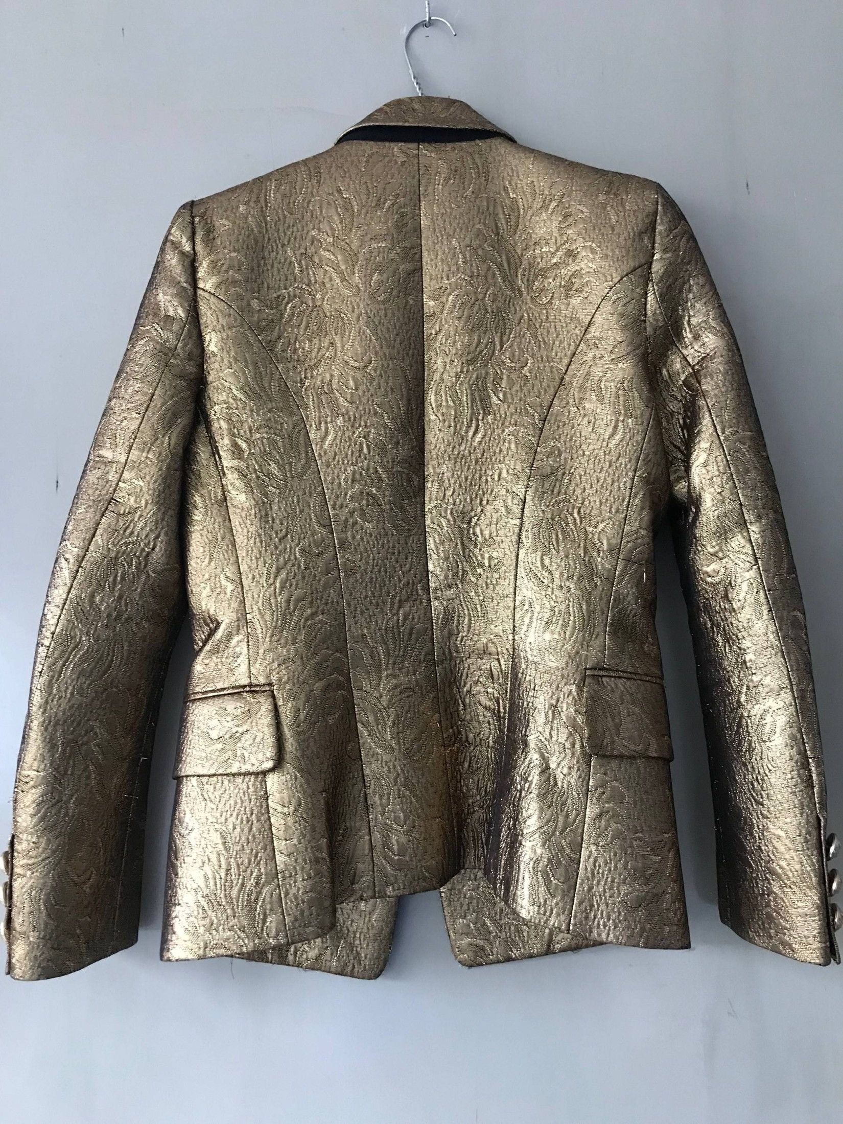 Balmain Most Rare Catwalk Art piece by Cristophe Decarnin Size 38R - 4 Thumbnail