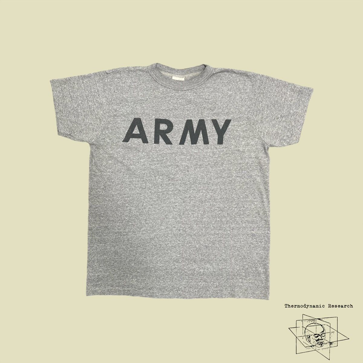 Vintage Vintage US Army Tee Single Stitch - 1980s Size US S / EU 44-46 / 1 - 1 Thumbnail