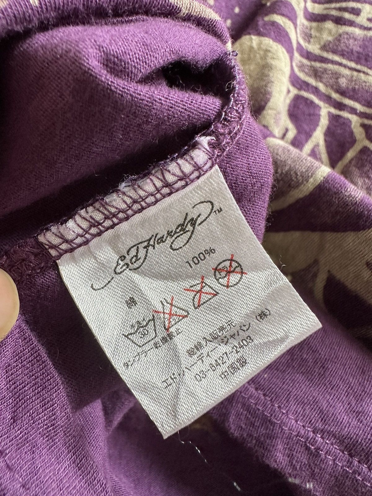 Archive Ed Hardy germ stone long sleeve