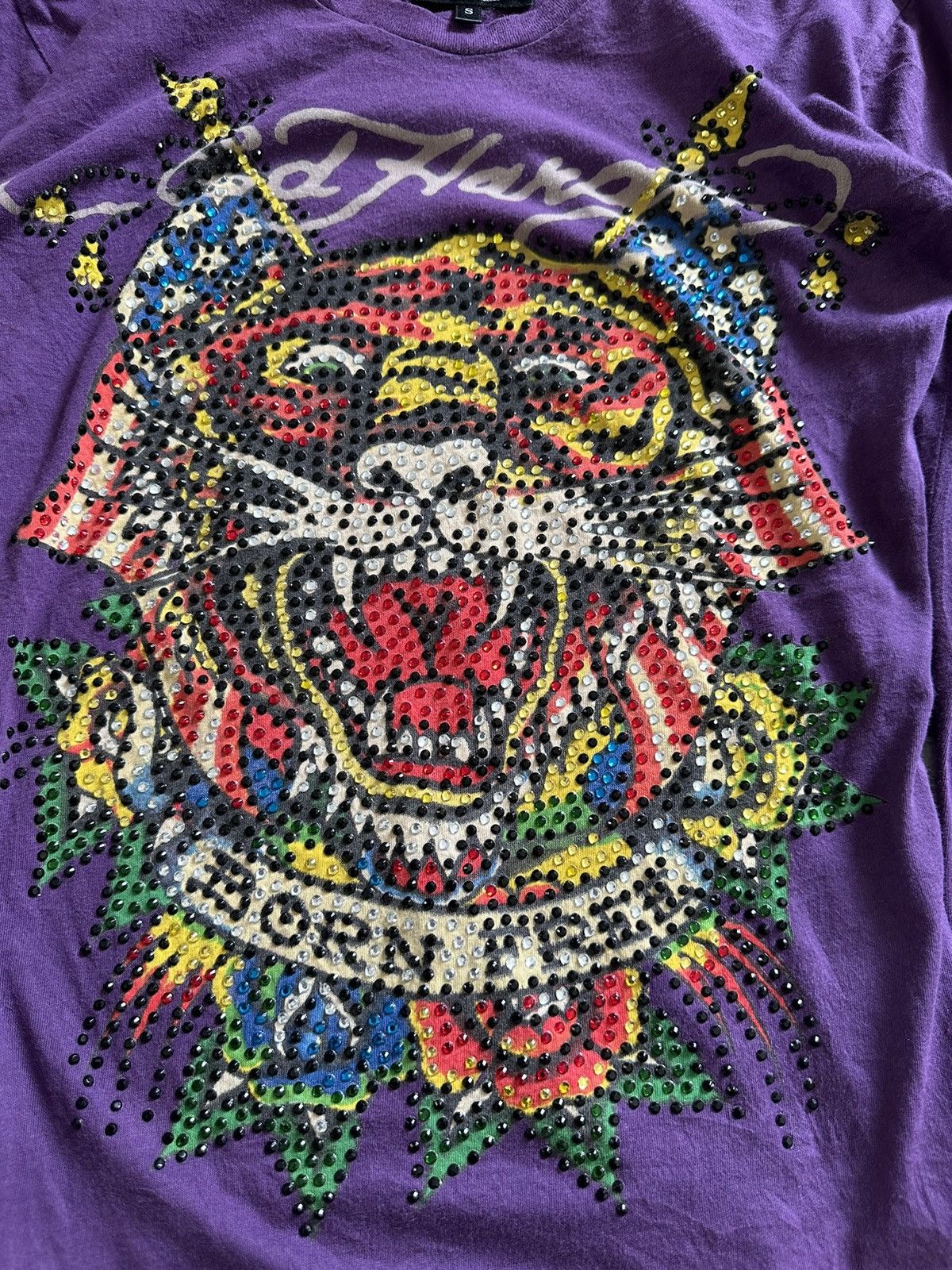Archive Ed Hardy germ stone long sleeve