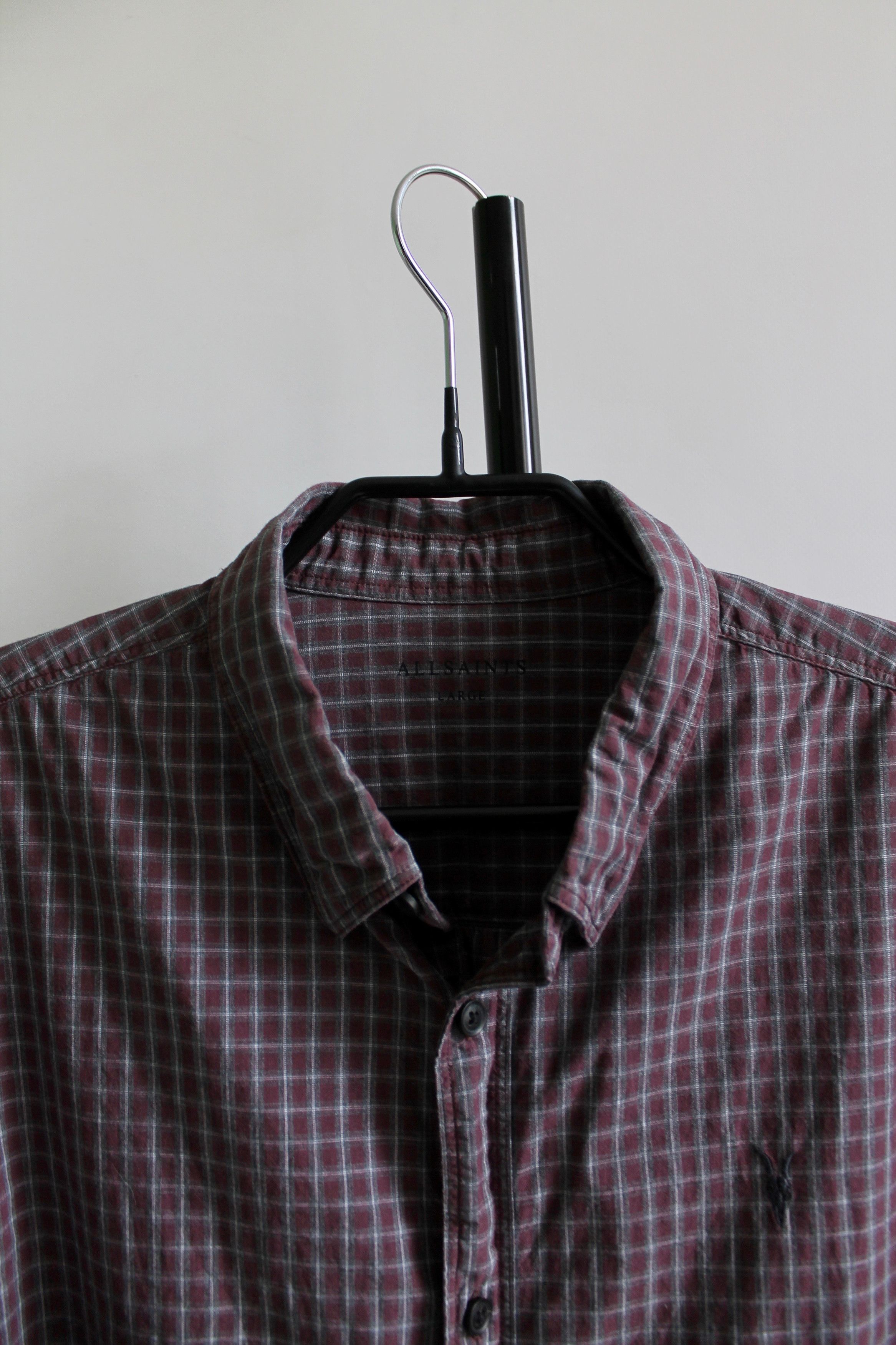 Allsaints ALLSAINTS Murdo all saints Checkered shirt large long sleeve Size US L / EU 52-54 / 3 - 5 Thumbnail