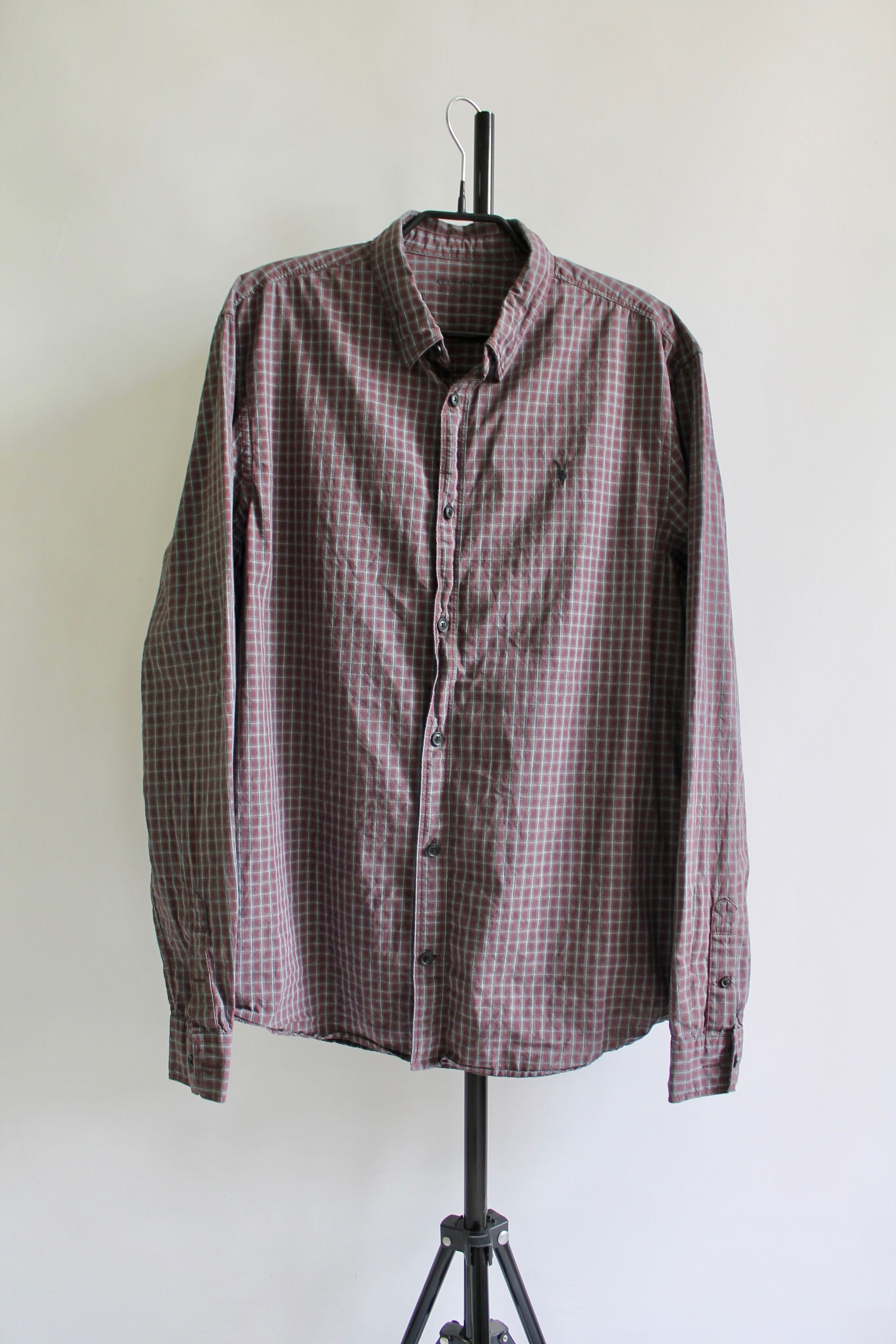 Allsaints ALLSAINTS Murdo all saints Checkered shirt large long sleeve Size US L / EU 52-54 / 3 - 4 Thumbnail