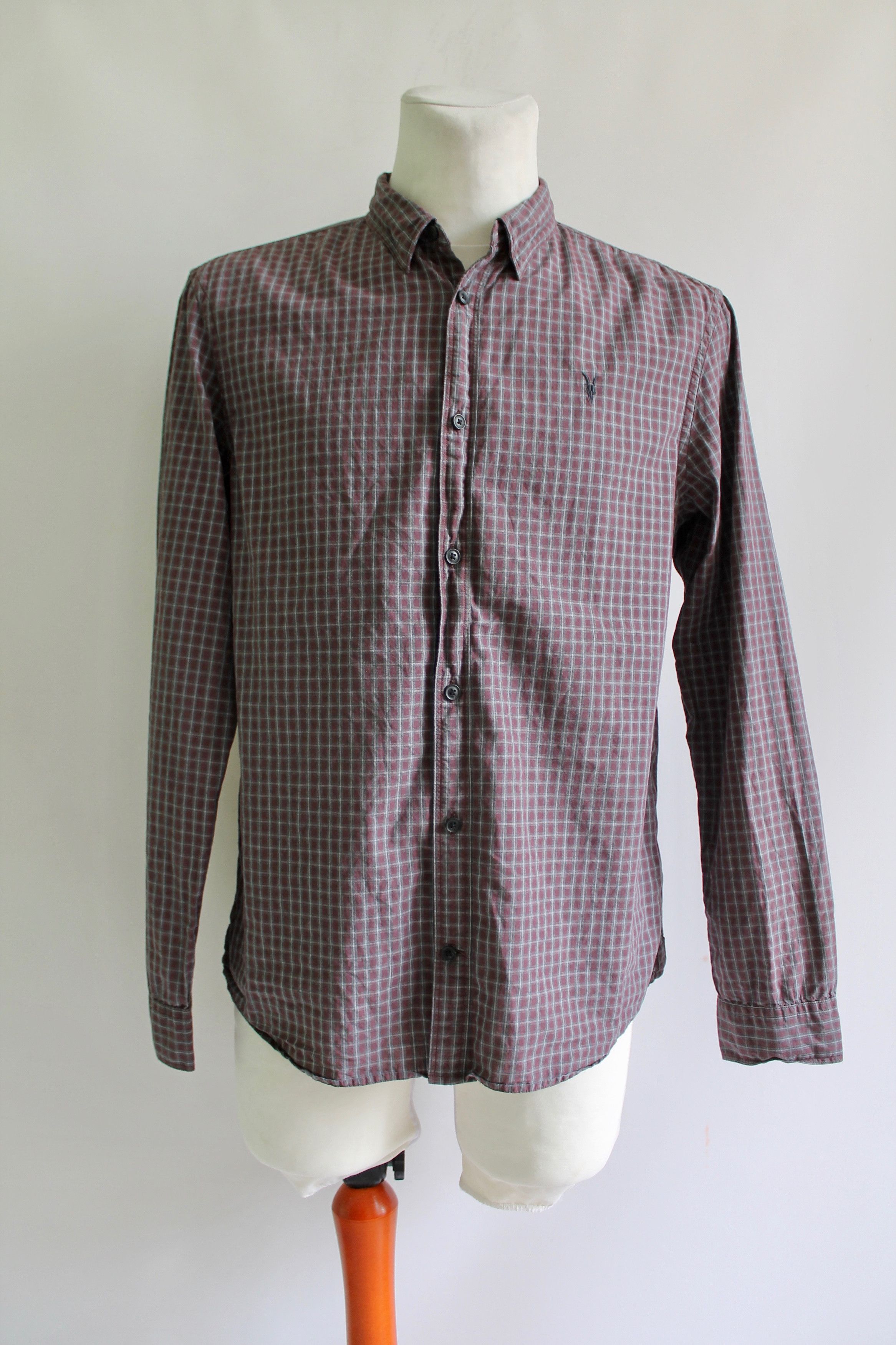 Allsaints ALLSAINTS Murdo all saints Checkered shirt large long sleeve Size US L / EU 52-54 / 3 - 1 Thumbnail