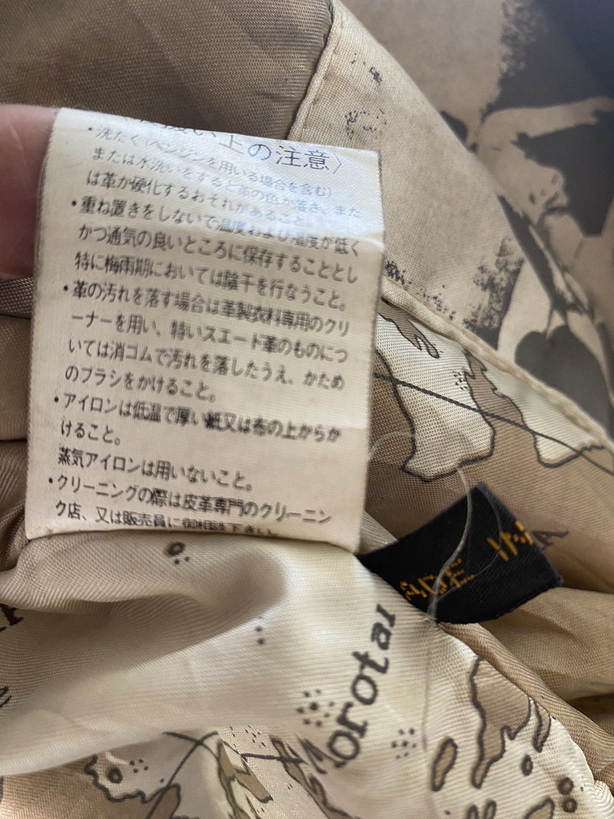 Japanese Brand REBEL Heavy Leather Flight Bomber Jacket Patches Map Top Gun Size US M / EU 48-50 / 2 - 20 Thumbnail
