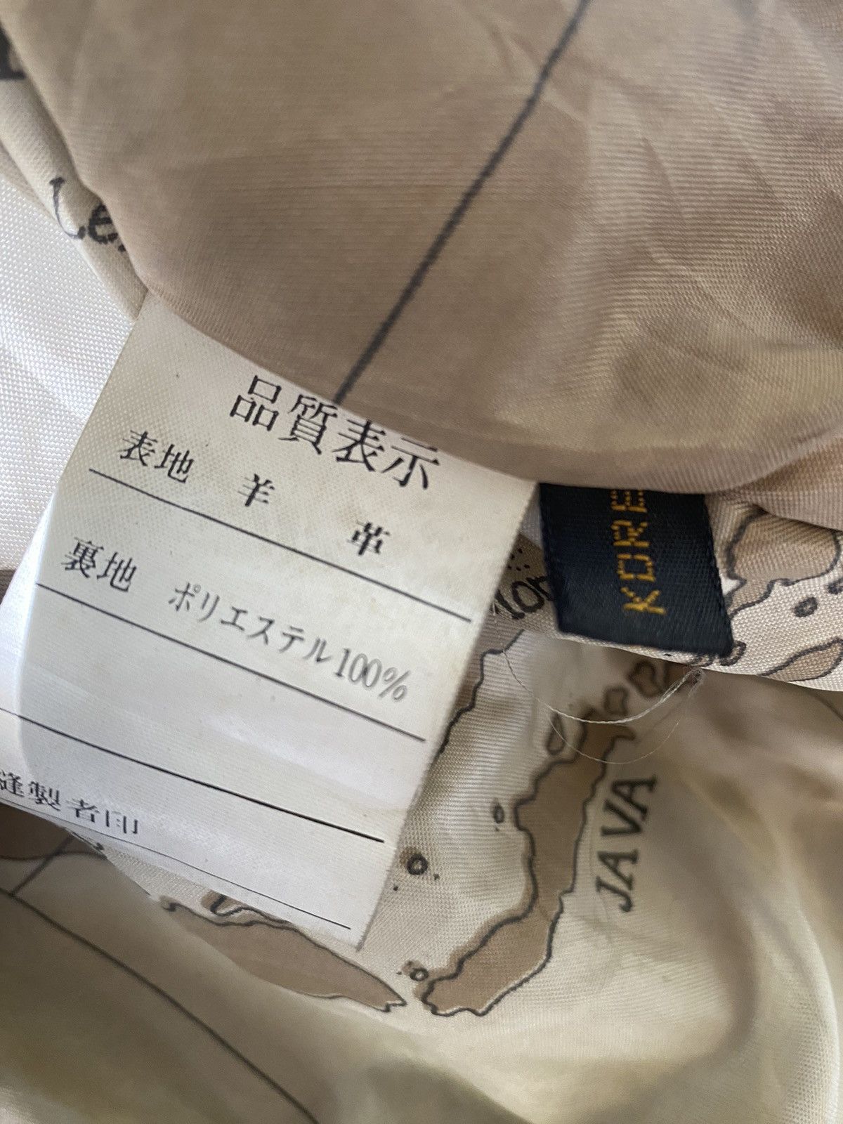 Japanese Brand REBEL Heavy Leather Flight Bomber Jacket Patches Map Top Gun Size US M / EU 48-50 / 2 - 19 Thumbnail