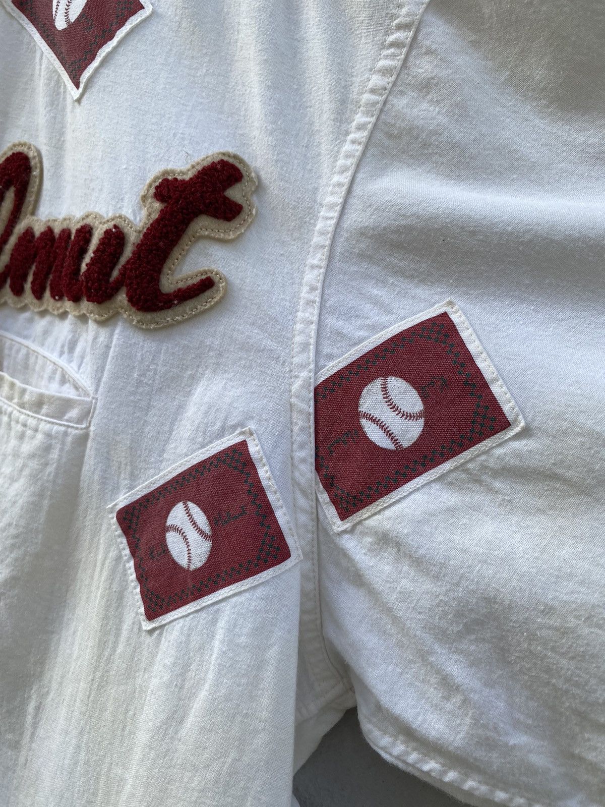 Japanese Brand 💥RARE💥 Vintage 90s KARL HELMUT Patches Baseball XL Shirt Size US XL / EU 56 / 4 - 3 Thumbnail