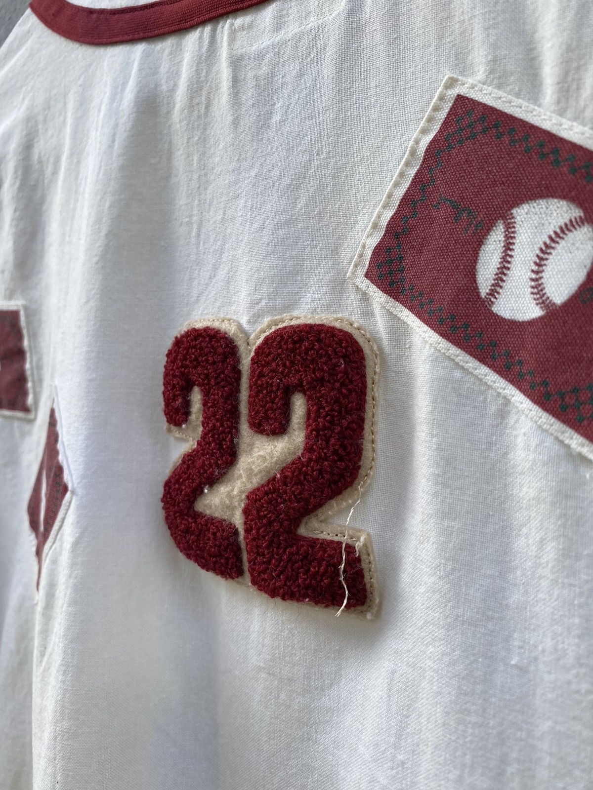 Japanese Brand 💥RARE💥 Vintage 90s KARL HELMUT Patches Baseball XL Shirt Size US XL / EU 56 / 4 - 13 Thumbnail