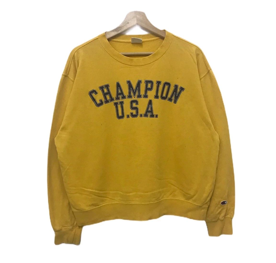 Champion × Japanese Brand Champion Usa Sweatshirt Embroidery Logo Size US M / EU 48-50 / 2 - 1 Thumbnail