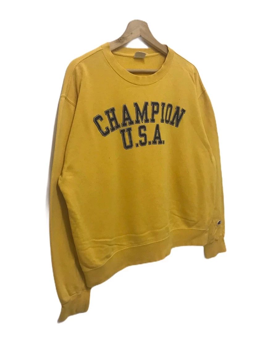 Champion × Japanese Brand Champion Usa Sweatshirt Embroidery Logo Size US M / EU 48-50 / 2 - 2 Thumbnail