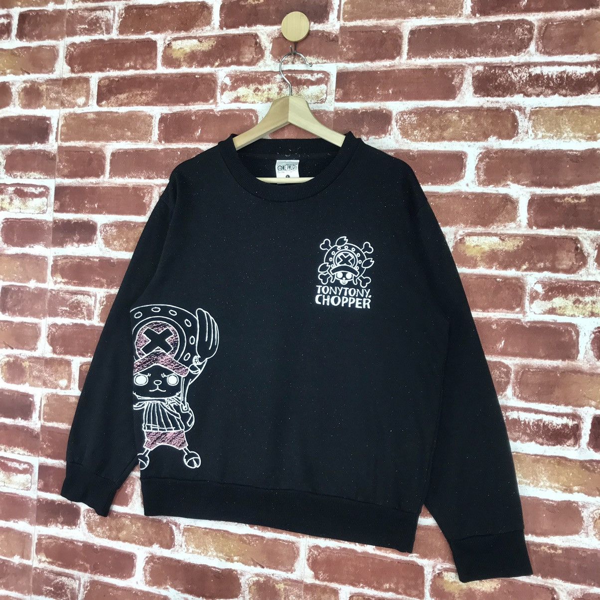 Cartoon Network × One Piece Vintage One Piece Tony Chopper Sweatshirt Size US M / EU 48-50 / 2 - 3 Thumbnail