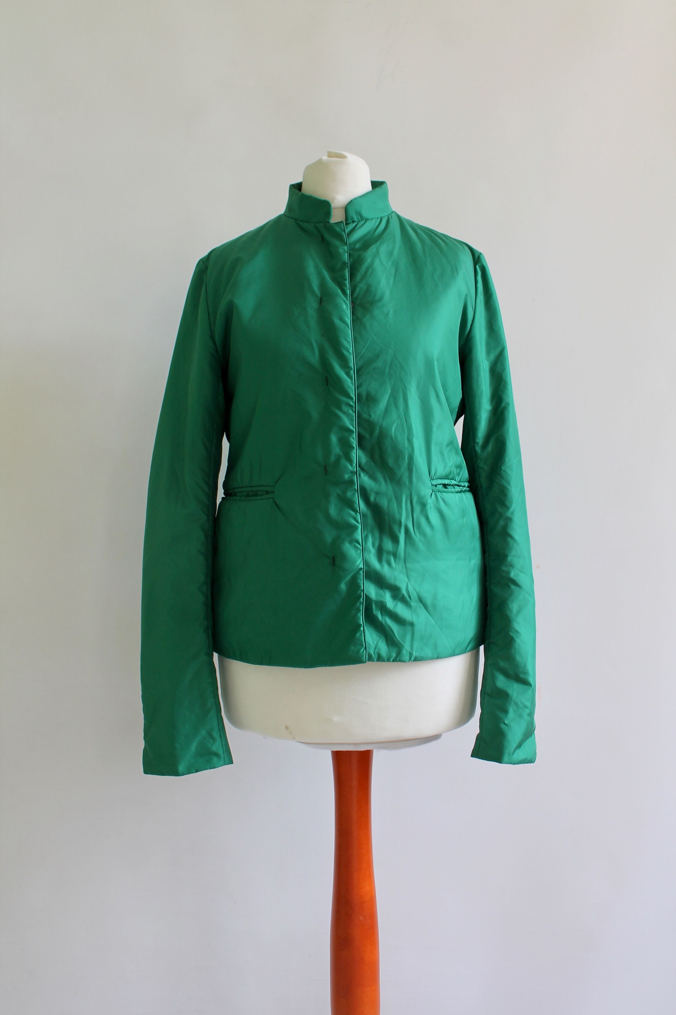 Aspesi Aspesi Lanterna Rossa Thermore Green Padded Jacket Small Size S / US 4 / IT 40 - 2 Thumbnail