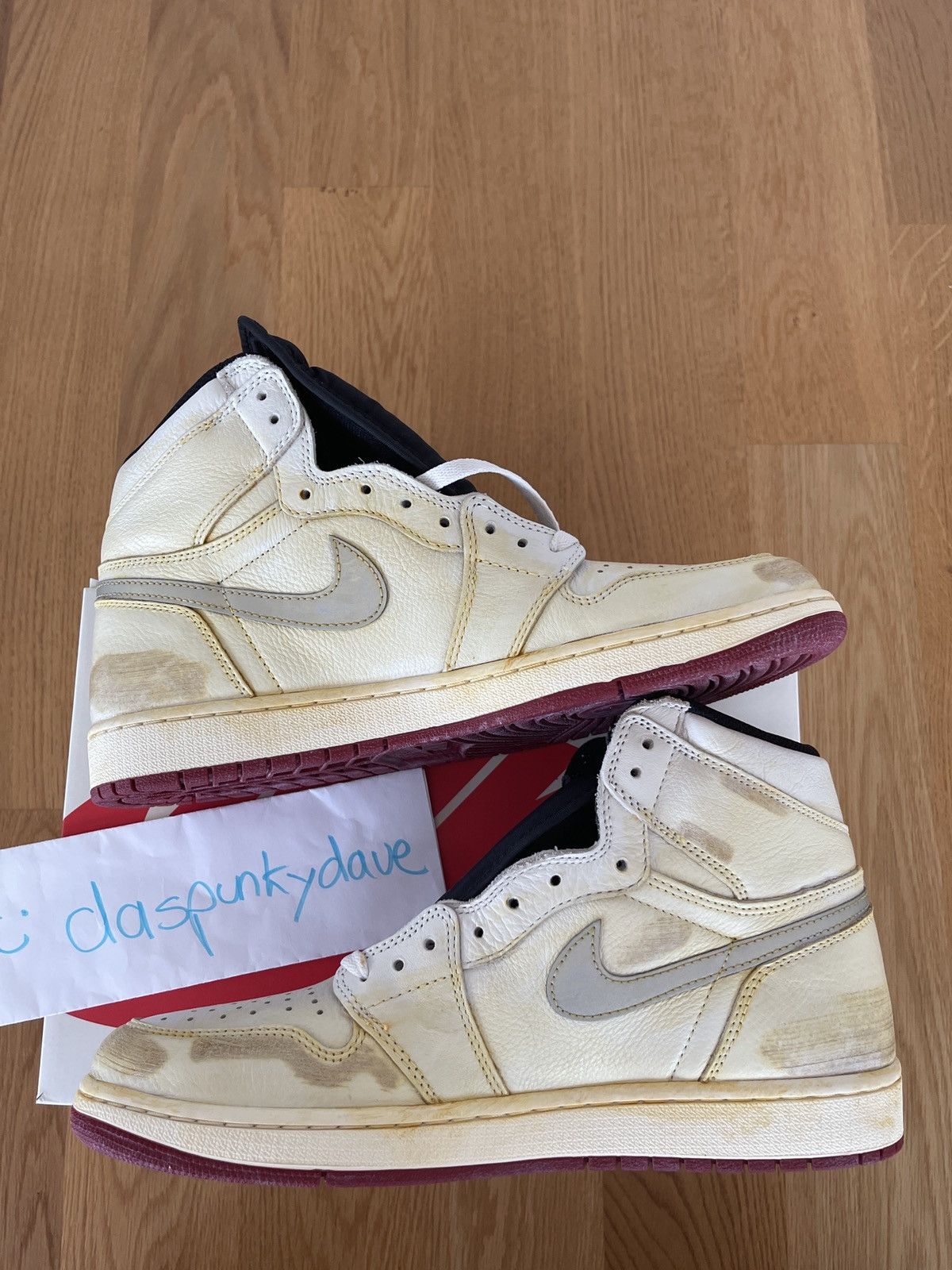 Jordan Brand Nike Air Jordan Hi OG NRG (Nigel Sylvester) Size US 12 / EU 45 - 3 Thumbnail