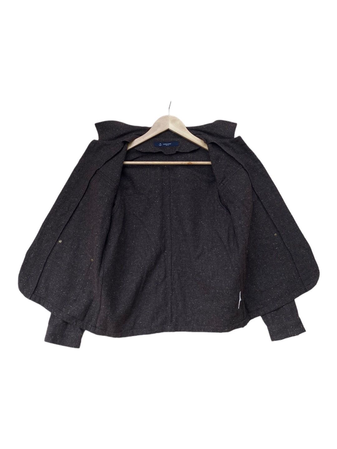 Japanese Brand 🔥VINTAGE MARINE & WORK PAR ICI WOOL BUTTON CHORE JACKET Size US S / EU 44-46 / 1 - 4 Thumbnail